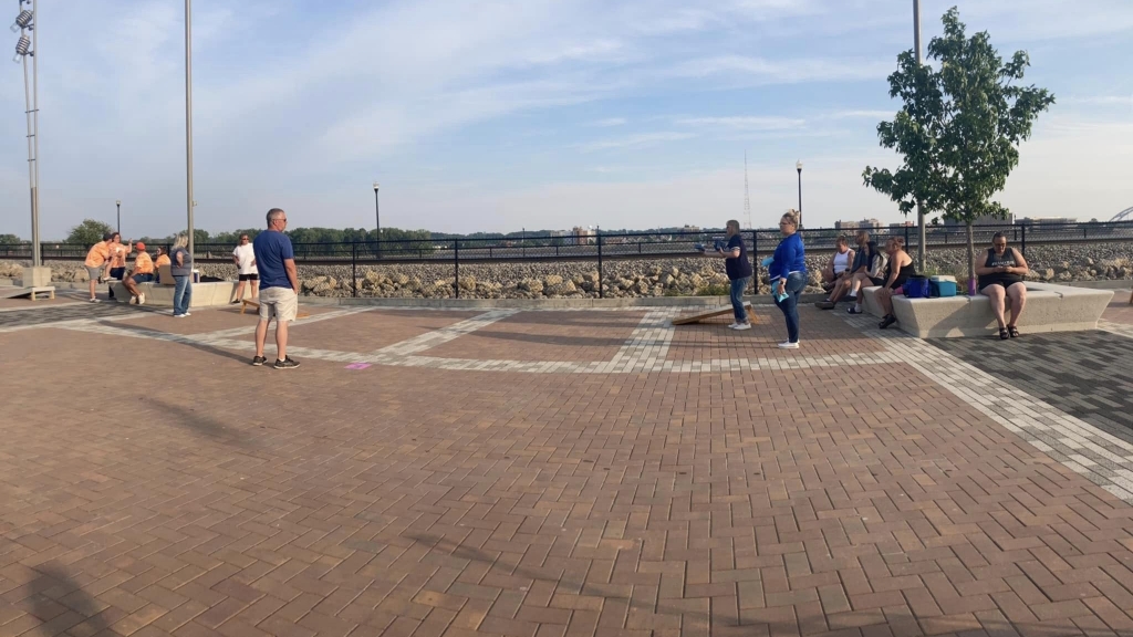 Cornhole for Quad Cities Corporate Games