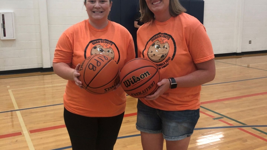 Basketball participants at the Quad Cities Corporate Games