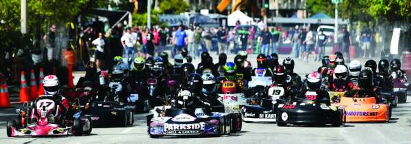 Professional Go Cart Race